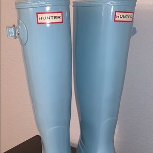 Hunter tall rain boots